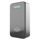 CACAZI Wireless Doorbell Waterproof DC 12V 300M Remote Door Bell Chime Ring 110dB 1 Button Receiver