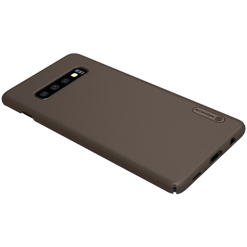 NILLKIN Frosted Shockproof Hard PC Back Cover Protective Case for Samsung Galaxy S10