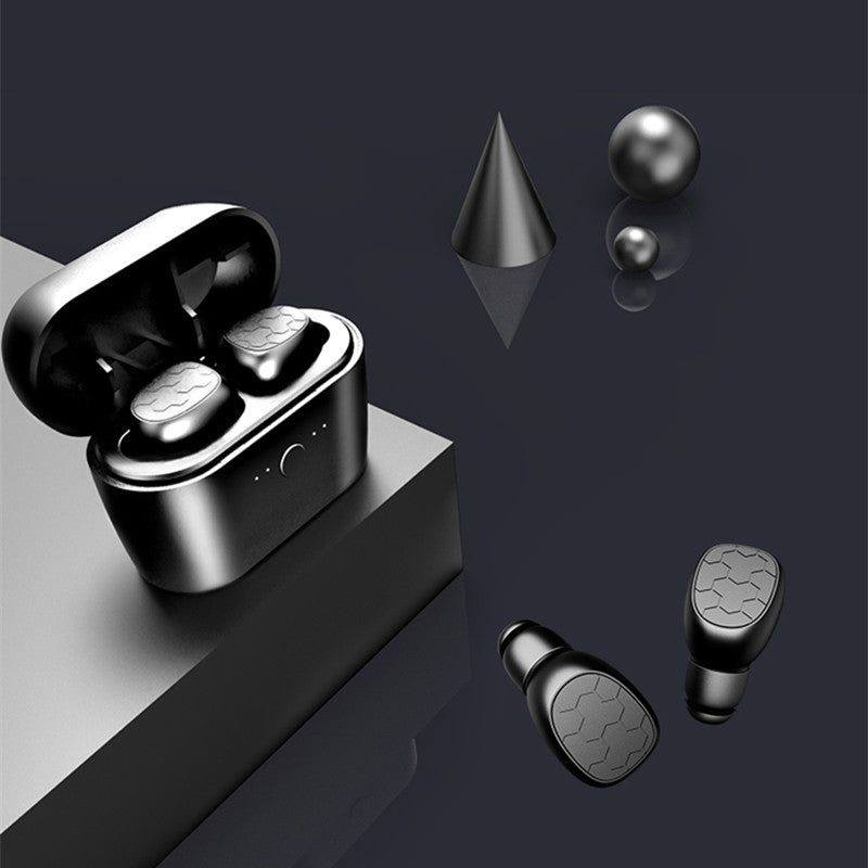 [True Wireless] bluetooth V5.0 TWS Earphone Stereo IPX5 Waterproof Binaural Call Mini Headset Headphones With Mic for Iphone Xiaomi
