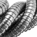 3M Stainless Steel Shower Hose Soft Shower Water Pipe Flexible Bathroom Water Pipe Silver Plumbing Hoses