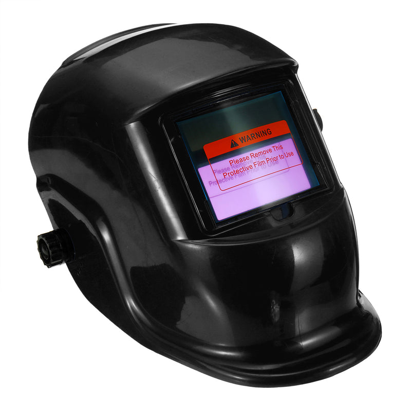Solar Powered Auto Darkening Welding Helmet Grinding Welder Breathable Mask