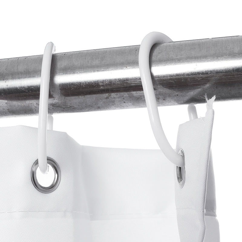 Cat Waterproof Polyester Shower Curtain Bathroom Bathmats Toilet Rugs Cover Mat