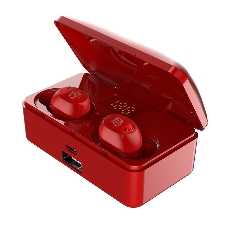 G10 Pro Smart Touch TWS bluetooth Earphone Digital Display Wireless Stereo Noise Cancelling Headphones with 2600mAh Power Bank