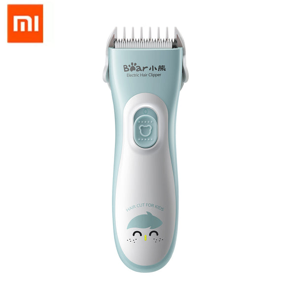 Bear LFQ-A02E1 USB Baby Hair Clipper from XIAOMI Youpin Ultra-Quiet Rechargeable Shaving Blade Waterproof Baby Children's Hair Clippers