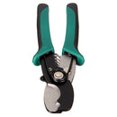 TUOSEN 8inch Wire Stripper Cable Cutting Scissor Stripping Pliers Cutter 1.6-4.0mm Hand Tools