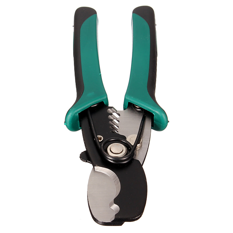 TUOSEN 8inch Wire Stripper Cable Cutting Scissor Stripping Pliers Cutter 1.6-4.0mm Hand Tools