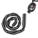 ROCKBROS LCXR0100 116cm Metal Chain Lock Outdoor Mountain Bicycle Scooter Bike Lock