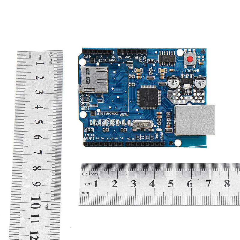 Geekcreit Ethernet Shield Module W5100 Micro SD Card Slot For  UNO MEGA 2560
