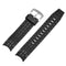 Black PU Strap Replacement Watch Band for Edifice EF-550 EF-523