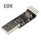 10Pcs RobotDyn USB Serial Adapter CH340G 5V/3.3V USB to Ttl-uart For  Pro Mini DIY
