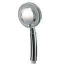 Bathroom Handheld Rainfall Shower Head ABS Chrome Water Saving Bath SPA Showerhead