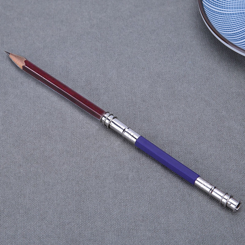 FS2-47-B 1 Piece Adjustable Dual Head Pencil Extender Sketch Pencils Holder Office School Art Painting Writing Tools Gifts