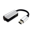 Bakeey 2 in 1 Type C To 3.5mm Charging Headphone Audio Jack Cable Adapter For XIAOMI MI8 MI9 HUAWEI P30 Oneplus 7 Pocophone F1