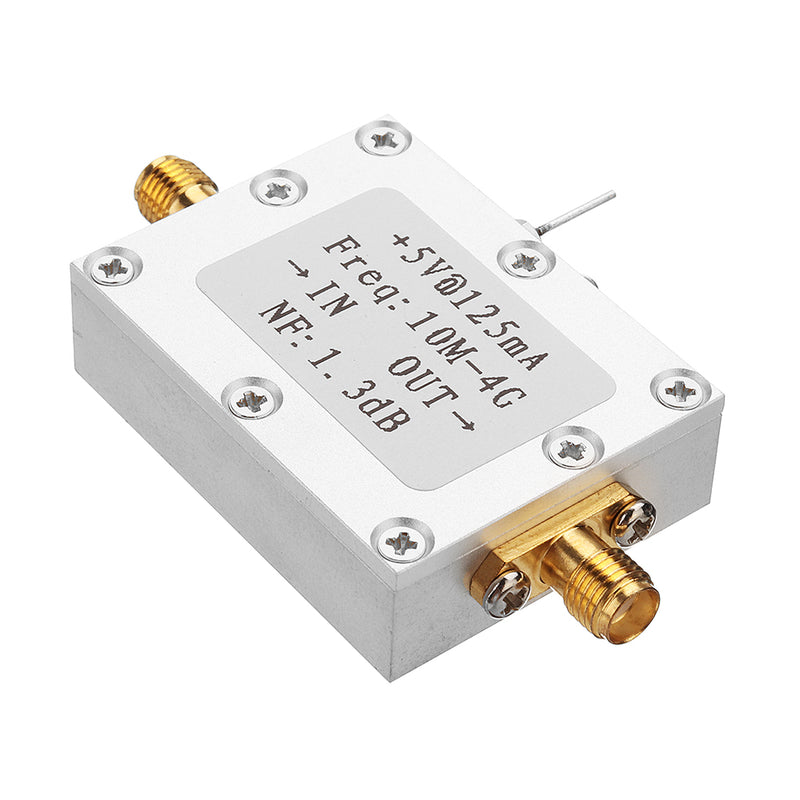 Ultra Low Noise Amplifier LNA High Linearity 21DB 10M-4G High Gain Wideband Amplification Module