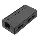 Black/Transparent Plastic GPIO Reference Case For Raspberry Pi Zero W/V1.3