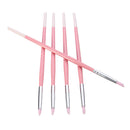5pcs Silica Gel Nail Dotting Carving Pen Engraving Hollow Tools Manicure Set