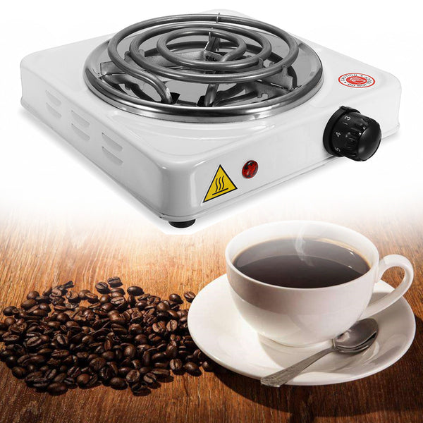 1000W Electric Stove Hot Plate Burner Travel Cooking Appliances Portable Warmer Tea Coffee Heater