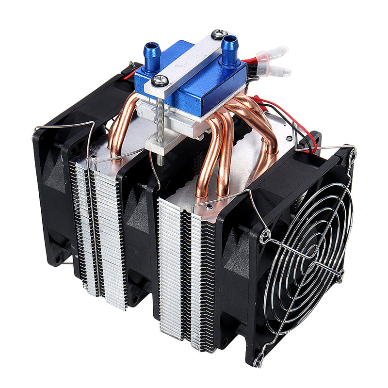 XD-2068 12V Thermoelectric Cooler Semiconductor Refrigeration Water Chiller Cooling System Device 120W Fish Tank Refrigerator