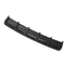 1x 6 Universal Black ABS Fin Car Rear Bumper Lip Diffuser Scratch Protector Cover Molding Trim