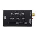 PJ.MIAOLAI H2 PCM2704 External Computer Sound Card Mini USB DAC Decoder Optical Fiber Coaxial Signal Output
