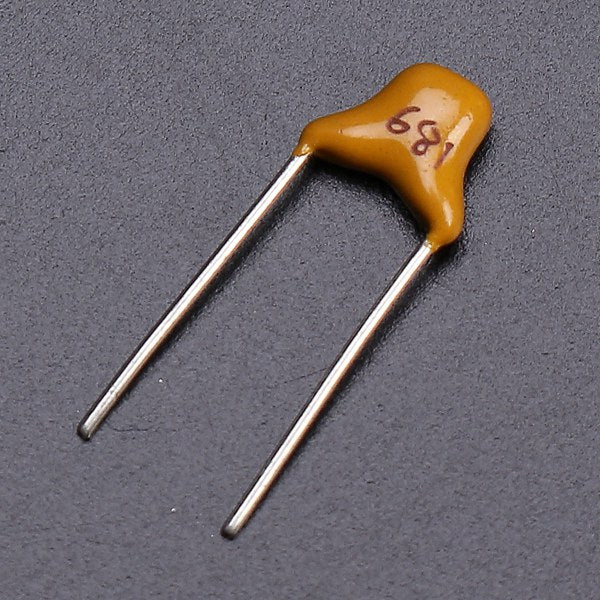 360pcs 5pF~820pF Multilayer Ceramic Capacitor 18 Value Assortment Kit