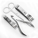 Y.F.M 12pcs Nail Care Clipper Pedicure Scissor Tweezer Manicure Set Kit