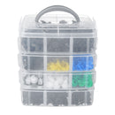 620 pcs 24 Kinds Plastic Car Body Push Pin Rivet Fasteners Moulding Trim Strip Clip Screwdriver Fastener Clip Kit
