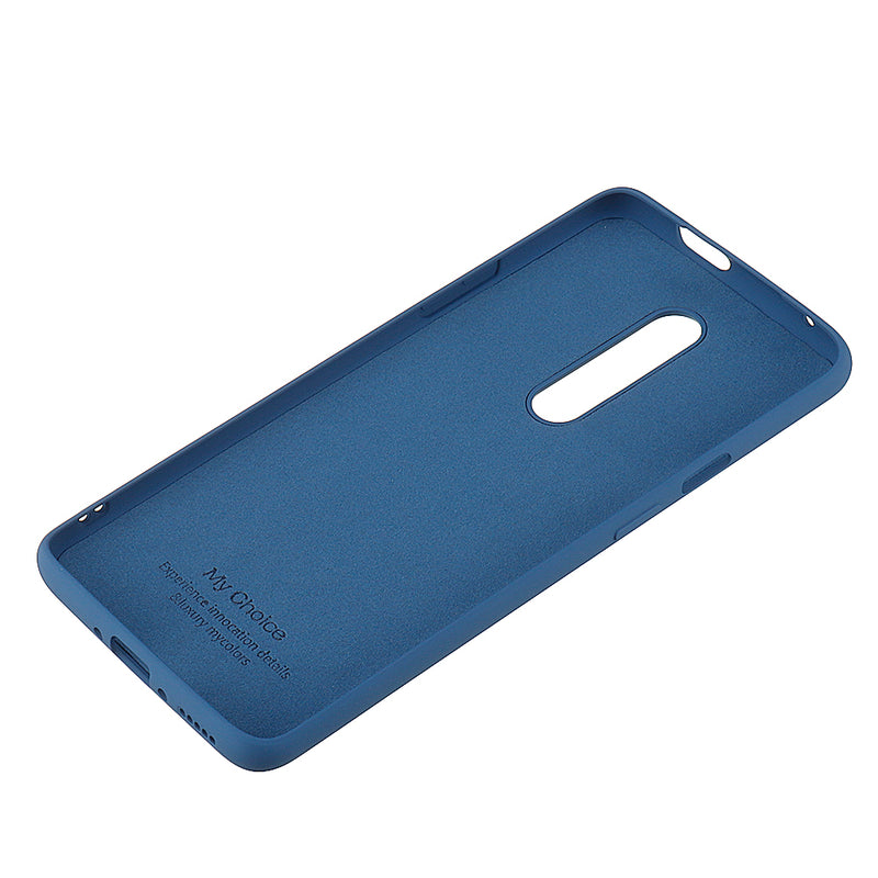 Bakeey Smooth Liquid Silicone Rubber Back Cover Protective Case for Oneplus 7 Pro