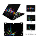 Laptop Skin Stickers Waterproof Frosted Multiple Colour For Xiaomi Air 12.5 inch Notebook With A B C Three Sides