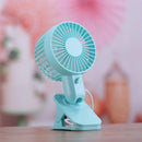 Well Star WT-F5 Mini Clip Fan 120 Degrees Rotation USB Charging Fan Air Cooling Fan Clip Desktop Fan Dual Use Portable Home Student Office Fan