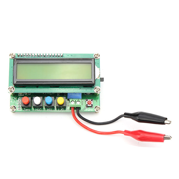 LC100-A LC Meter 1uH-100H Inductance 1pF-100mF Capacitance Table