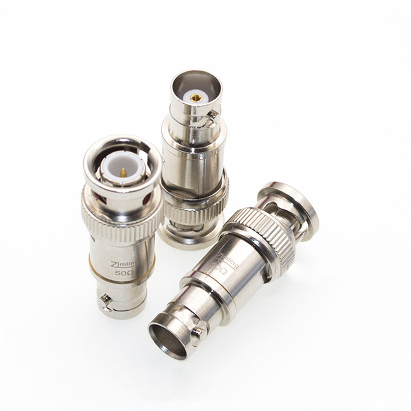 5 Pcs Y1078 50 BNC Male To Female Plug High Frequency Test Socket Oscilloscope Probe