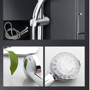 LED 3 Color Changing Shower Head Temperature Controlled Sensor Handheld Bathroom