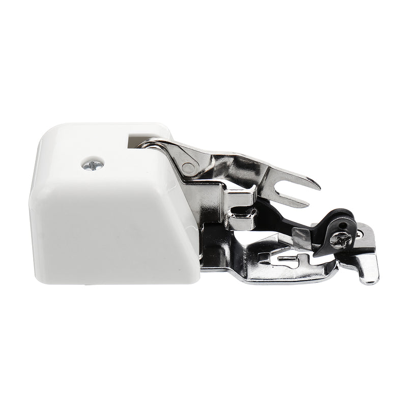 1 Side Cutter Zig Zag Sewing Machine Attachment Presser Foot Low Shank Cut & Hem Sharp