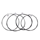 longteam SU-07 Ukulele Carbon String Fluorocarbon Fiber Strings for 21/ 23/ 26 Inches Guitar Ukulele