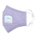 Cotton Anti Haze Dust PM2.5 Face Mask Washable Breathable 8 Colors