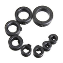 8pcs 3-16MM Drill Bit Shaft Depth Stop Collars Ring Set Wood Drills