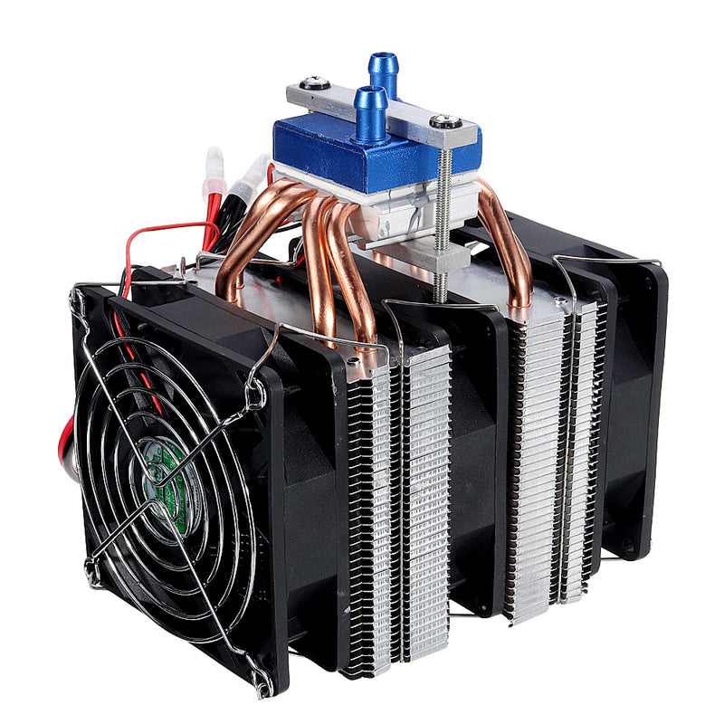 XD-2068 12V Thermoelectric Cooler Semiconductor Refrigeration Water Chiller Cooling System Device 120W Fish Tank Refrigerator