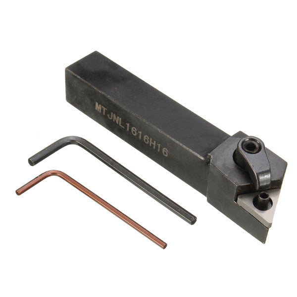 2pcs MTJN 16x100mm Lathe External Turning Tool Holder For TNMG1604 Inserts