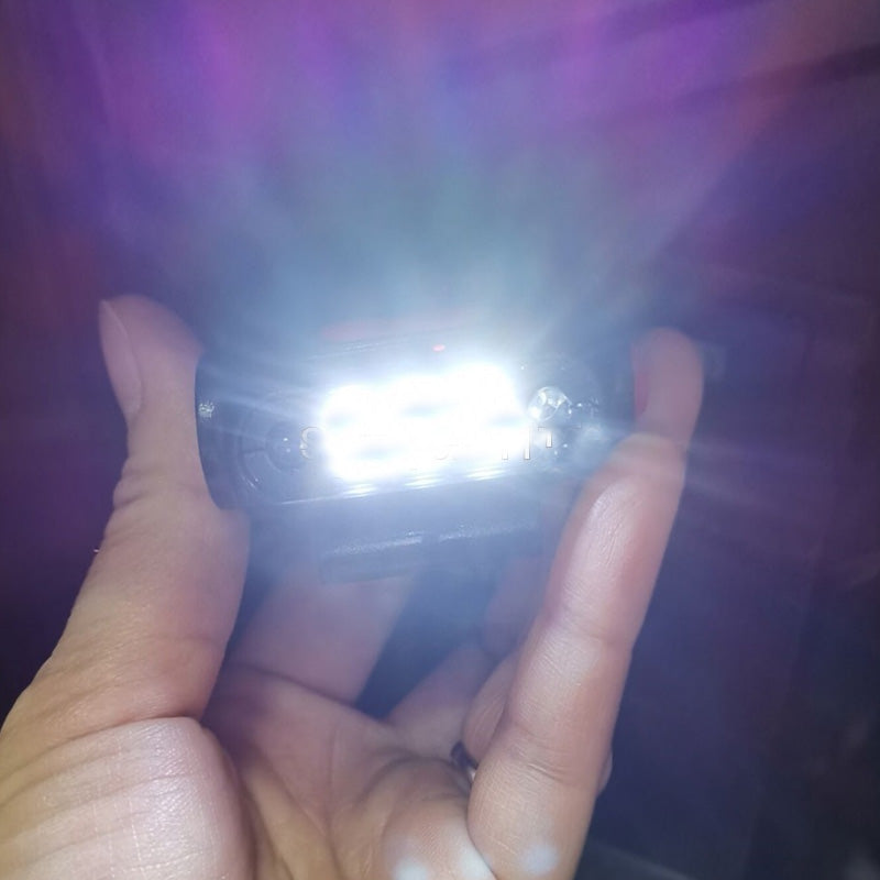 MT-B03 8000 Lumens Fishing Lamp Mini USB Charging Hat Clip Induction Headlight For Camping Hunting