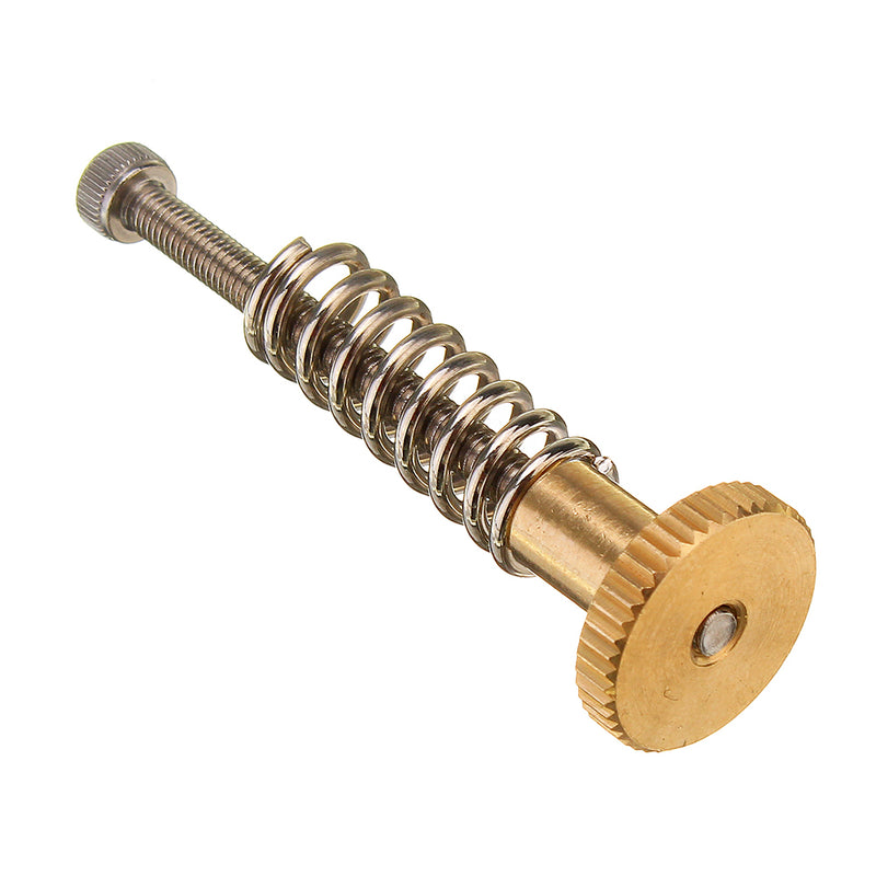 12Pcs UM2 Heated Bed Leveling Hand Adjustment Fixing Nut Part Kit w/ M3 Screw for 3D Printer