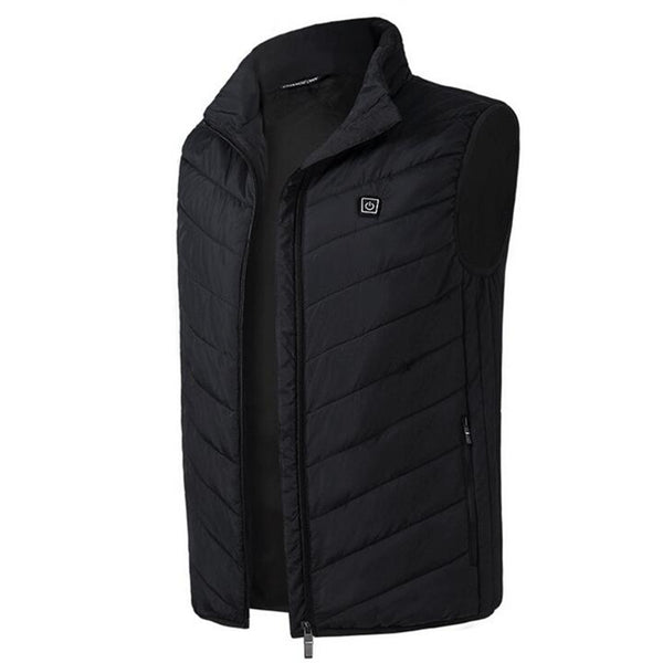 Electric Waistcoat Heated Cloth Jacket USB Thermal Warm Pad Winter Body Warmer