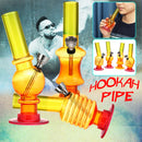 Acrylic Smoking Hoo kah Pipe Water Pipe Plastic Translucent 5.7inch Height