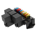 Auto Car Boat 10 Way Circuit Standard Blade Fuse Box Block Holder Set 12V 80A