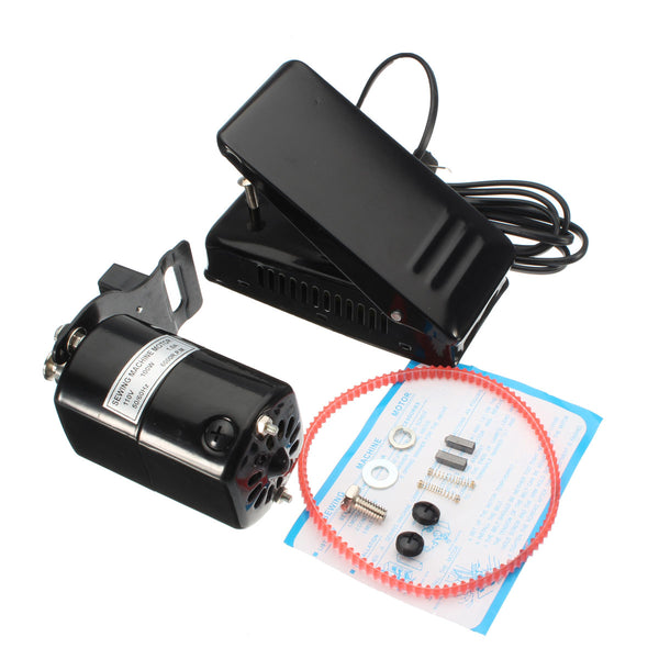110V Home Sewing Machine 1.0 Amp Motor Foot Pedal Controller Repair 6000rmp Tools Kit