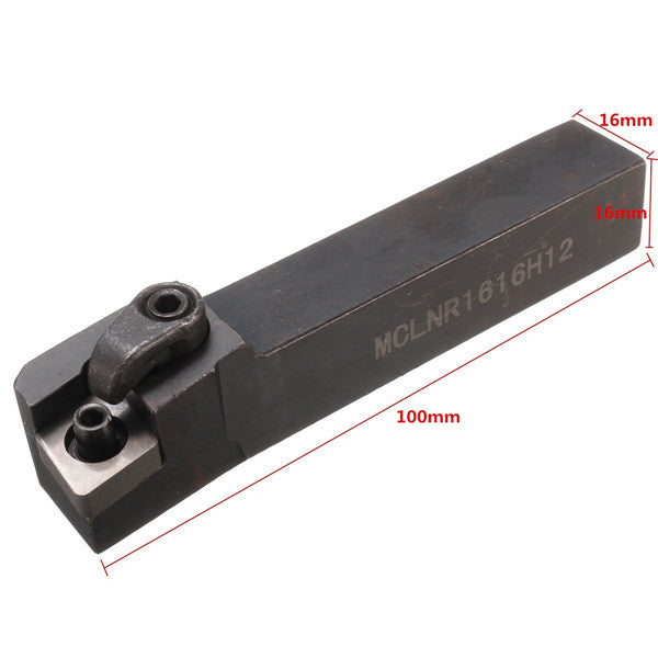 2pcs MCLN 16x100mm Lathe Index Turning Tool Holder For CNMG1204 Insert