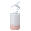 350ml Portable USB Charging Mini Humidifier Car Home Office Air Diffuser Fan