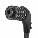 Inbike Steel Lock Round Safety 5 Password Lock 1.4m 1.8m for Bicycle Mountain Bike Bicycle Accessori