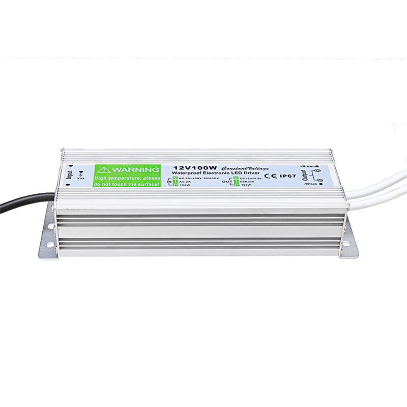 AC110V-240V to DC12V 100W Waterproof Switching Power Supply 198*70*40mm