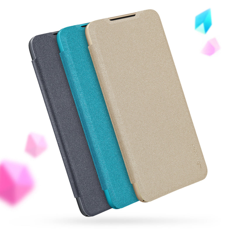 NILLKIN Flip Froseted Shockproof PU Leather Full Cover Protective Case for Xiaomi Redmi Note 8 Pro